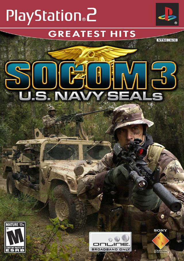 SOCOM 3: U.S. Navy SEALs (Greatest Hits) (Playstation 2) (Online Only)