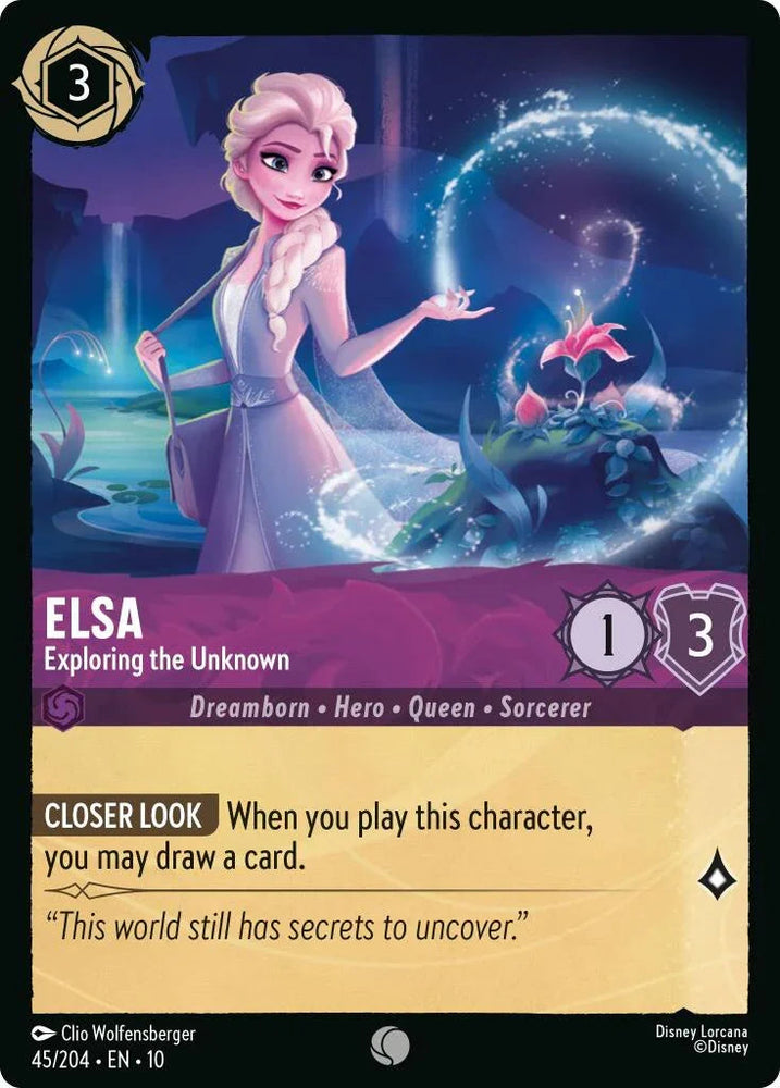 Elsa - Exploring the Unknown (45/204) [Whispers in the Well] (ONLINE ORDER ONLY)