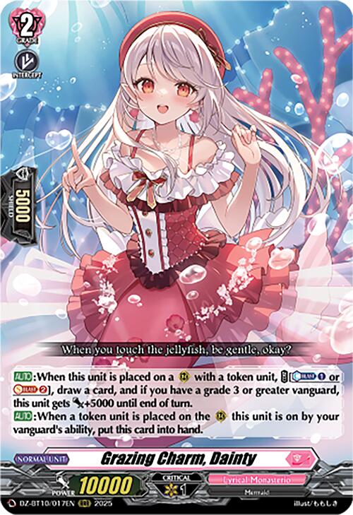 Grazing Charm, Dainty (DZ-BT10/017EN) [Dragonsoul Resonance]