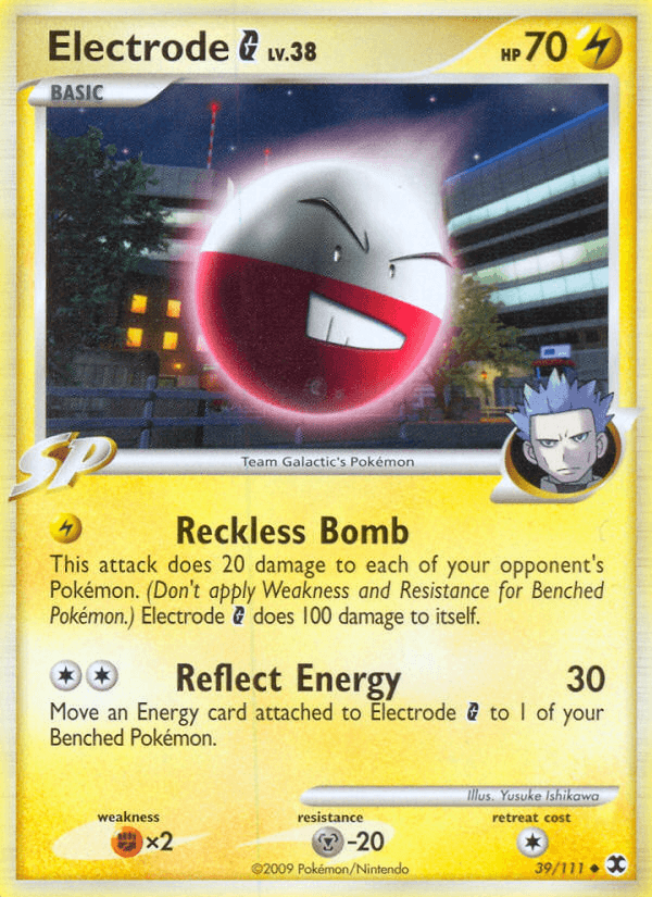 Electrode G (39/111) [Platinum: Rising Rivals] (Online Only)