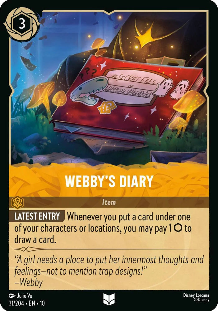 Webby's Diary (31/204) [Whispers in the Well] (ONLINE ORDER ONLY)