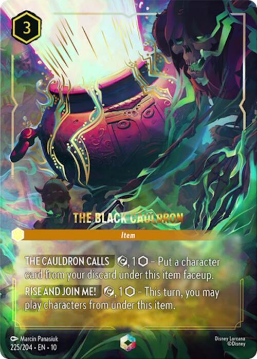 The Black Cauldron (Enchanted) (225/204) [Whispers in the Well] (ONLINE ORDER ONLY)