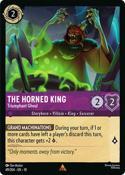 The Horned King - Triumphant Ghoul (49/204) [Whispers in the Well] (ONLINE ORDER ONLY)