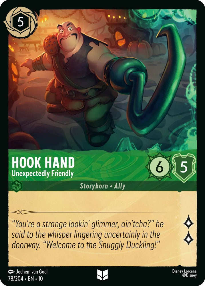 Hook Hand - Unexpectedly Friendly (78/204) [Whispers in the Well] (ONLINE ORDER ONLY)