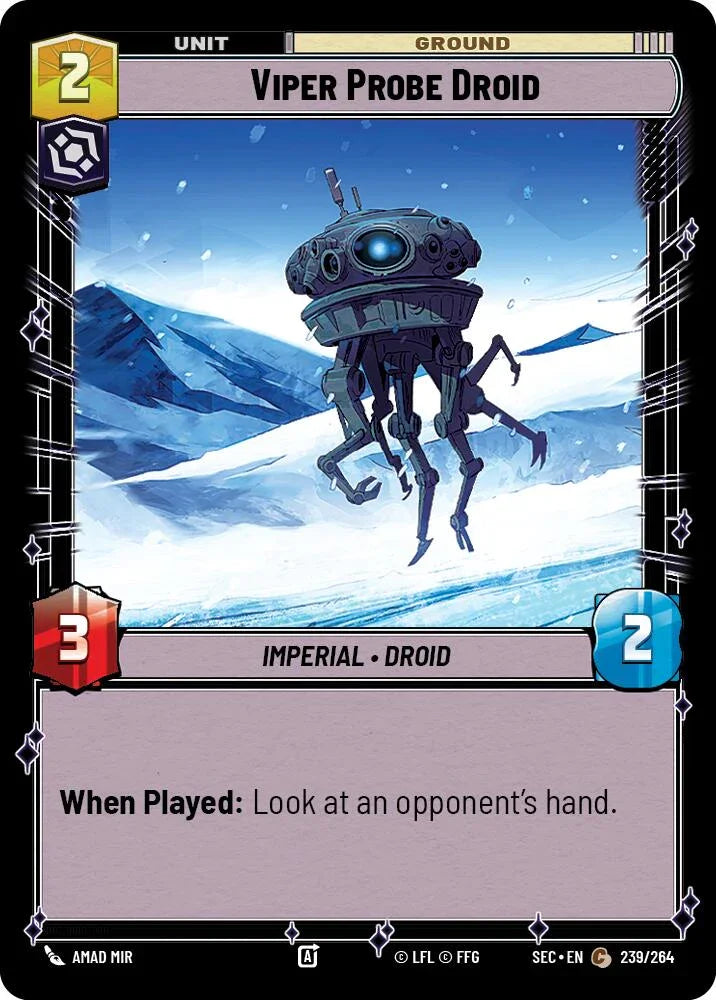 Viper Probe Droid (239/264) (239/264) [Secrets of Power] (ONLINE ORDER ONLY)