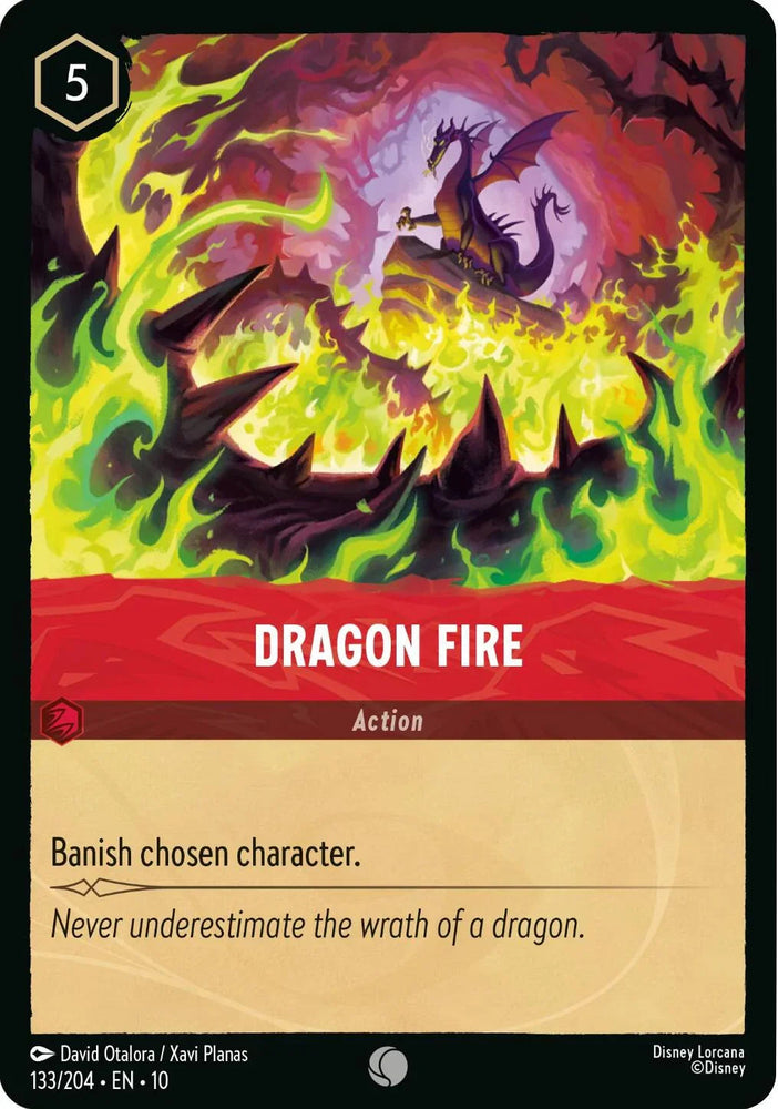 Dragon Fire (133/204) [Whispers in the Well] (ONLINE ORDER ONLY)