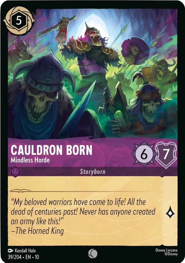 Cauldron Born - Mindless Horde (39/204) [Whispers in the Well] (ONLINE ORDER ONLY)