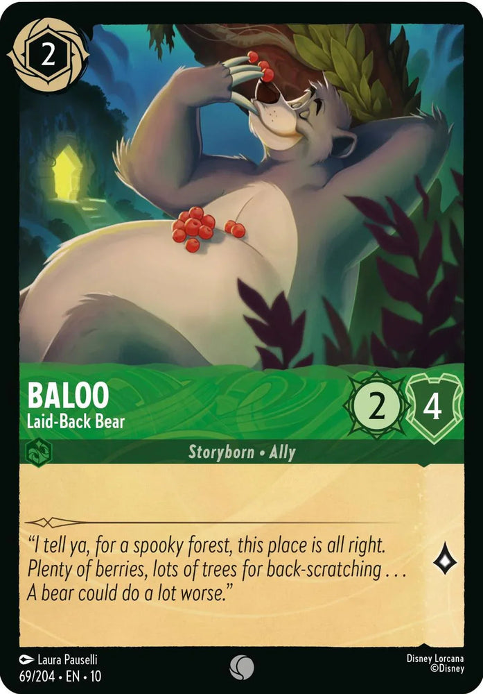 Baloo - Laid-Back Bear (69/204) [Whispers in the Well] (ONLINE ORDER ONLY)