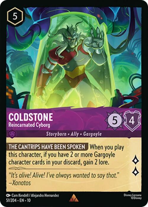 Coldstone - Reincarnated Cyborg (51/204) [Whispers in the Well] (ONLINE ORDER ONLY)