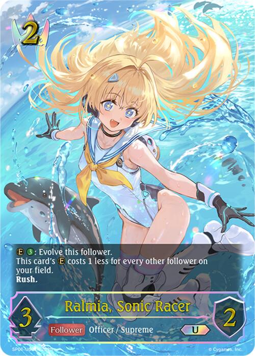 Ralmia, Sonic Racer (U) (SP01-U06EN) [Seaside Memories]