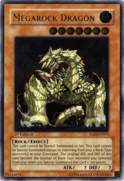 Megarock Dragon [TLM-EN015] Ultimate Rare (ONLINE ORDER ONLY)