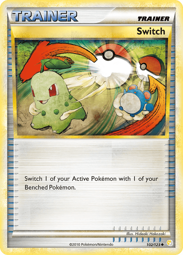Switch (102/123) [HeartGold & SoulSilver: Base Set] (Online Only)