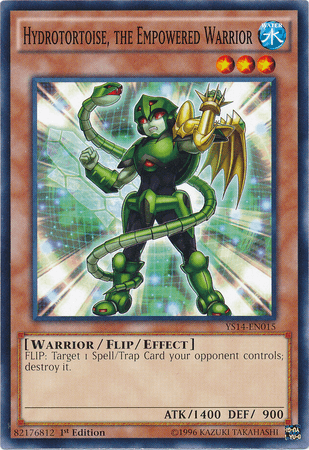 Hydrotortoise, the Empowered Warrior [YS14-EN015] Common (ONLINE ORDER ONLY)