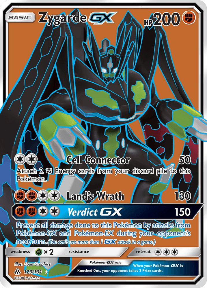 Zygarde GX (123/131) [Sun & Moon: Forbidden Light] (Online Only)