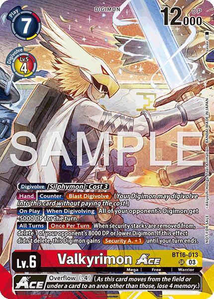 Valkyrimon ACE (Participation) [Hackers' Slumber Release Event Cards] (ONLINE ORDER ONLY)