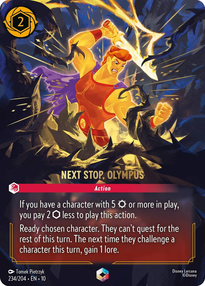 Next Stop, Olympus (Enchanted) (234/204) [Whispers in the Well] (ONLINE ORDER ONLY)