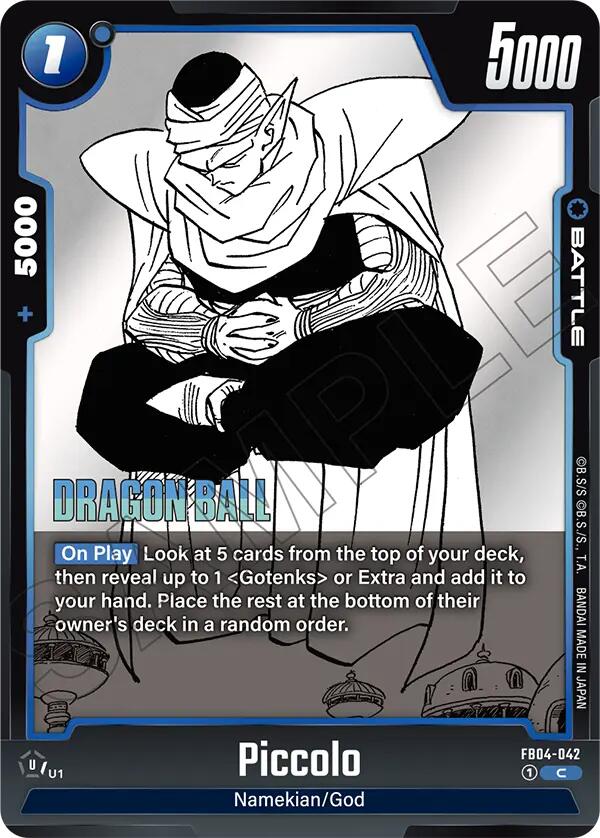 Piccolo (FB04-042) [Manga Booster 02] (ONLINE ORDER ONLY)