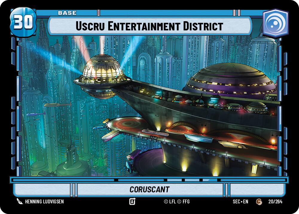 Uscru Entertainment District // Spy (20/264 // T01/T02) (20/264 // T01/T02) [Secrets of Power] (ONLINE ORDER ONLY)