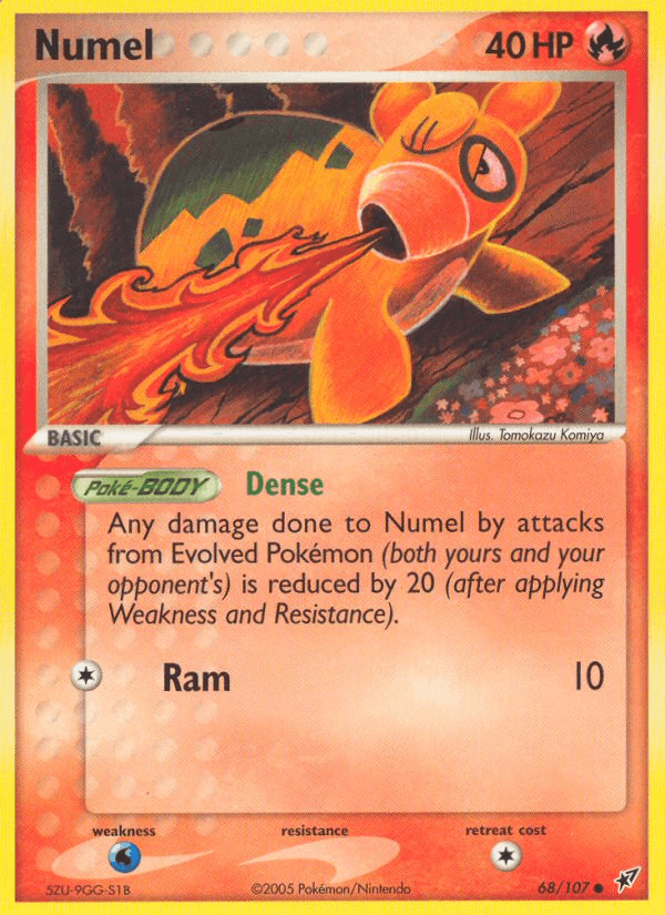 Numel (68/107) [EX: Deoxys] (Online Only)