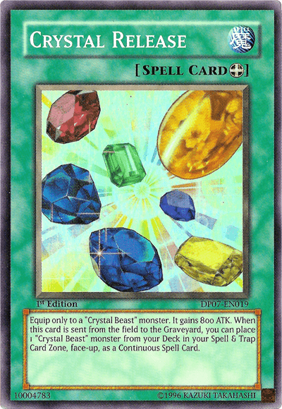 Crystal Release [DP07-EN019] Super Rare (ONLINE ORDER ONLY)