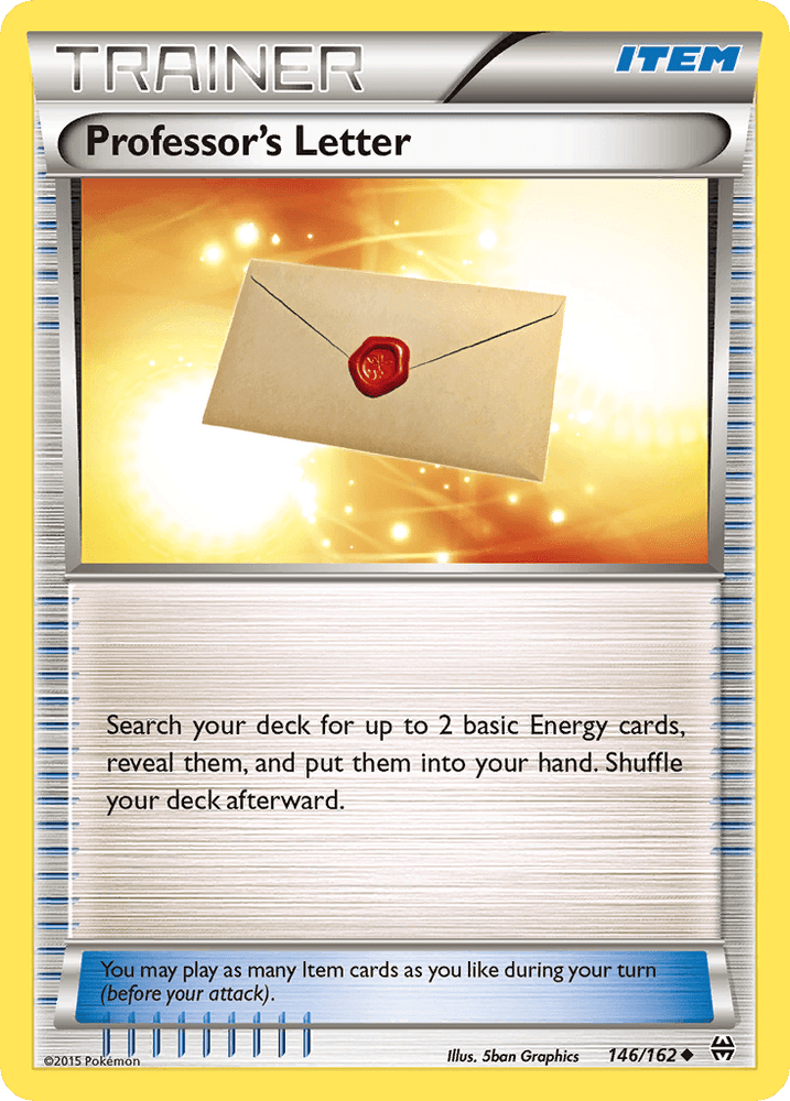 Professor's Letter (146/162) [XY: BREAKthrough] (Online Only)