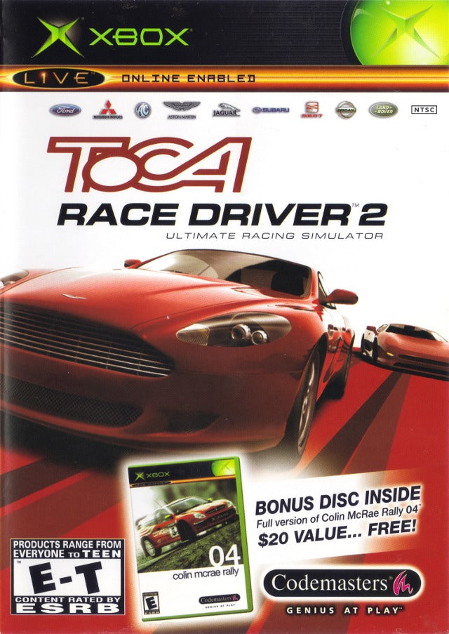 TOCA Race Driver 2/Colin McRae Rally 04 Bundle (Xbox) (ONLINE ORDER ONLY)