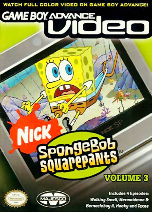 GBA Video SpongeBob SquarePants Volume 3 (Gameboy Advance) (ONLINE ORDER ONLY)