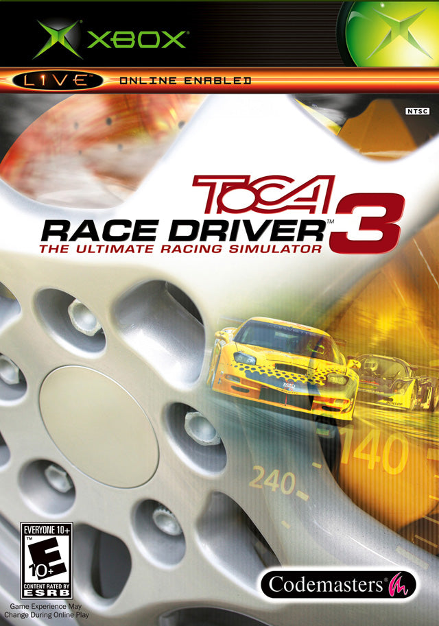Toca Race Driver 3 (Xbox) (ONLINE ORDER ONLY)