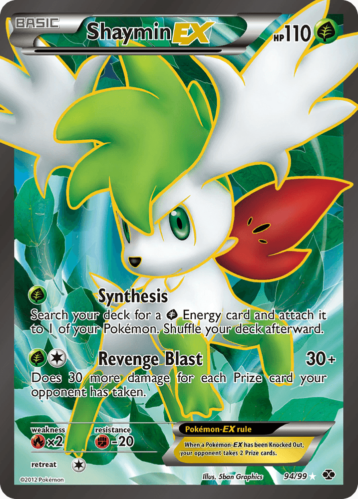 Shaymin EX (94/99) [Black & White: Next Destinies] (Online Only)