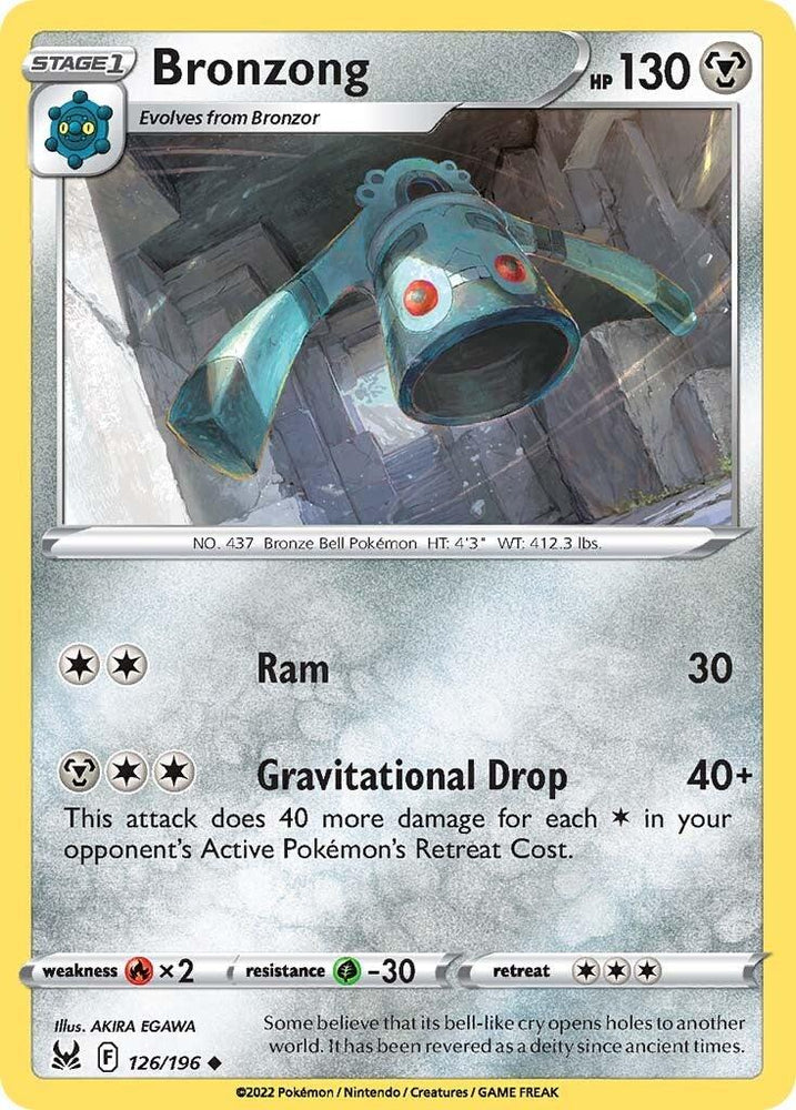 Bronzong (126/196) [Sword & Shield: Lost Origin] (Online Only)