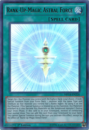 Rank-Up-Magic Astral Force [MP14-EN226] Ultra Rare (ONLINE ORDER ONLY)