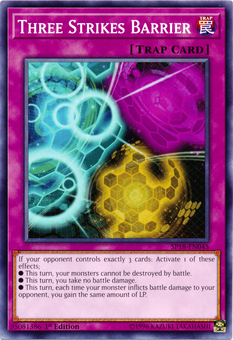 Three Strikes Barrier [SP18-EN045] Common (ONLINE ORDER ONLY)