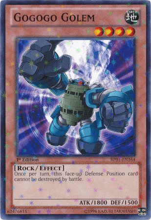 Gogogo Golem [BP01-EN164] Starfoil Rare (ONLINE ORDER ONLY)