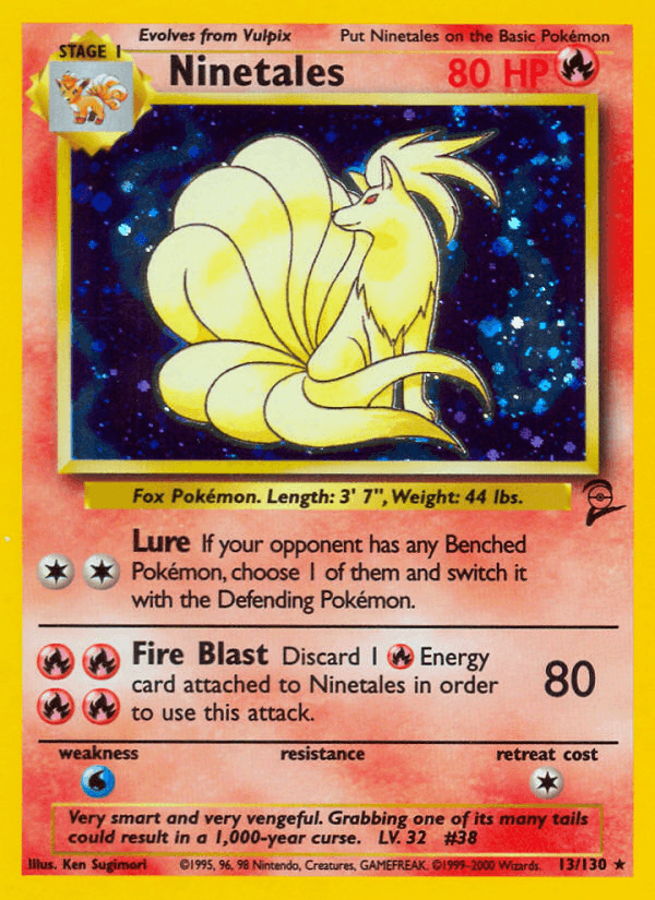 Ninetales (13/130) [Base Set 2] (Online Only)