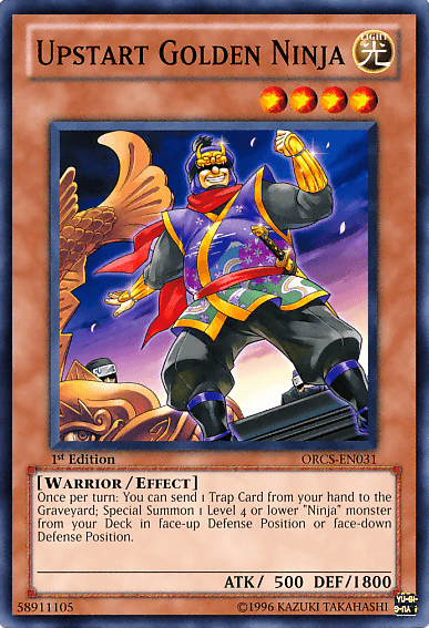 Upstart Golden Ninja [ORCS-EN031] Common (ONLINE ORDER ONLY)