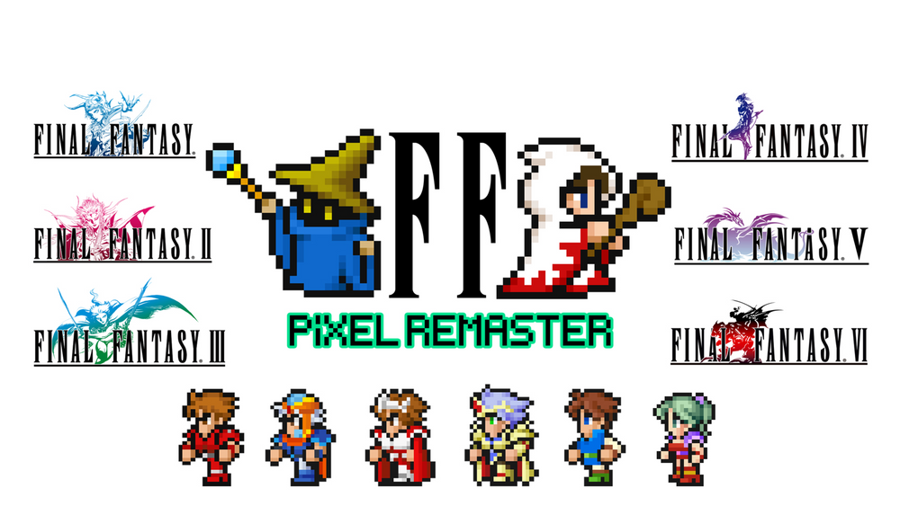 Final Fantasy I - VI Pixel Remaster Collection [Japan Import] (Nintendo Switch) (ONLINE ORDER ONLY)