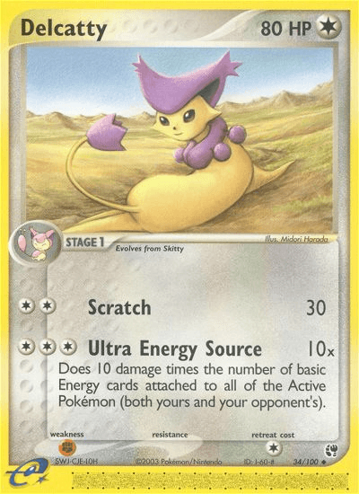 Delcatty (34/100) [EX: Sandstorm] (Online Only)