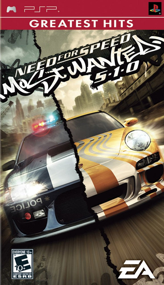 Need For Speed: Most Wanted 5-1-0 (Greatest Hits) (PSP) (ONLINE ORDER ONLY)