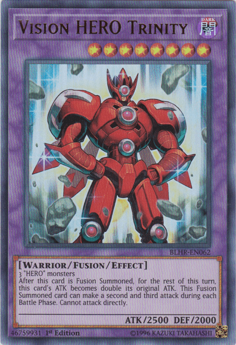 Vision Hero Trinity [BLHR-EN062] Ultra Rare (ONLINE ORDER ONLY)
