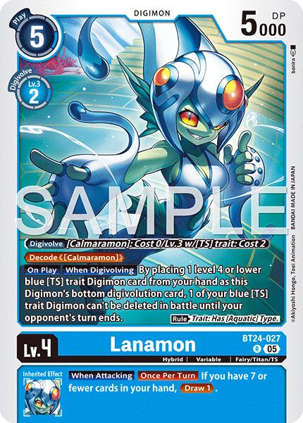 Lanamon [BT24-027] [Time Stranger]