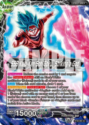 Son Goku // SSB Kaio-Ken Son Goku, Striking a God (BT29-085) [Fearsome Rivals]