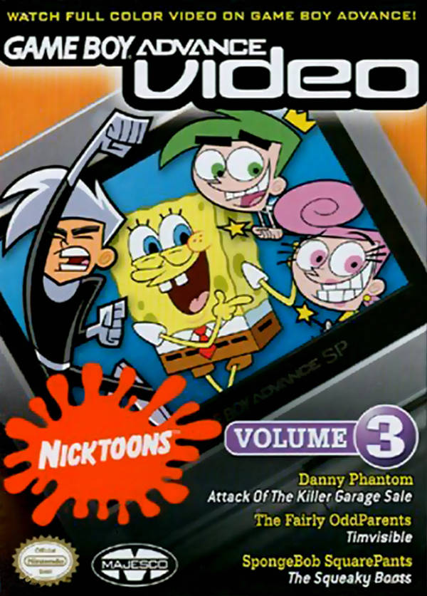 Game Boy Advance Video: Nicktoons Collection - Volume 3 (Gameboy Advance) (ONLINE ORDER ONLY)
