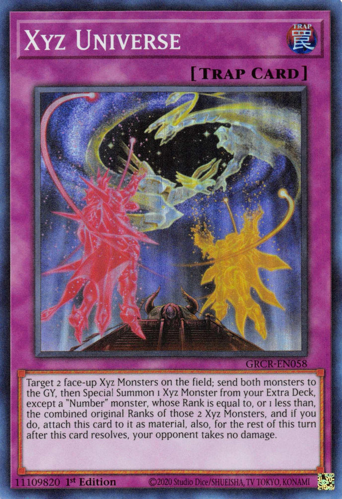 Xyz Universe [GRCR-EN058] Super Rare (ONLINE ORDER ONLY)