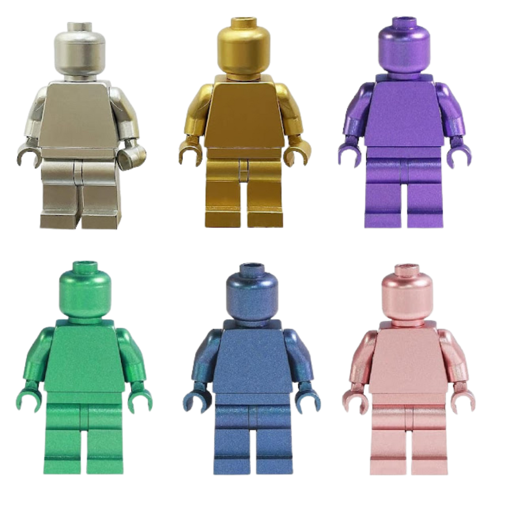 Monochrome Metallic Minifigure (ONLINE ORDER ONLY)