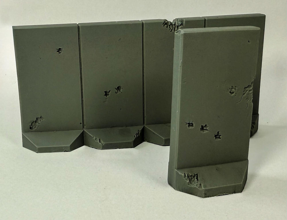 28mm Blast Walls, Distressed - 28MSCE025 (Online Order Only)