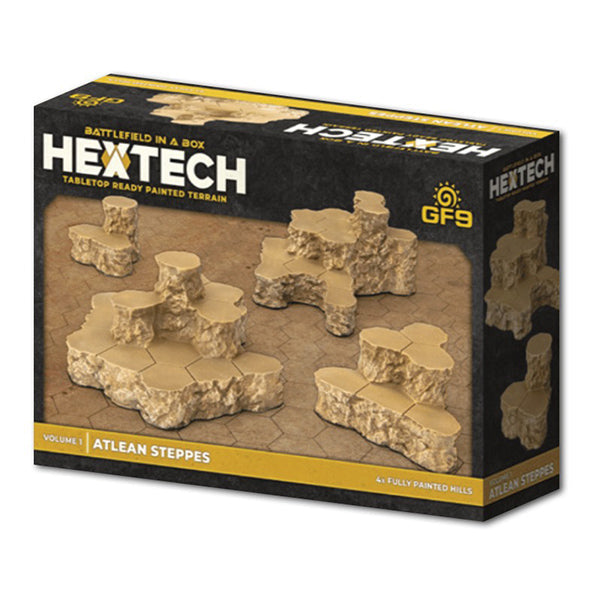 Battlefield in a Box: HexTech - Atlean Steppes (ONLINE ORDER ONLY)