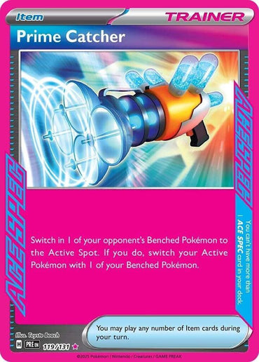 Prime Catcher (119/131) [Scarlet & Violet: Prismatic Evolutions] (Online Only)