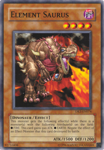 Element Saurus [DR3-EN074] Common (ONLINE ORDER ONLY)