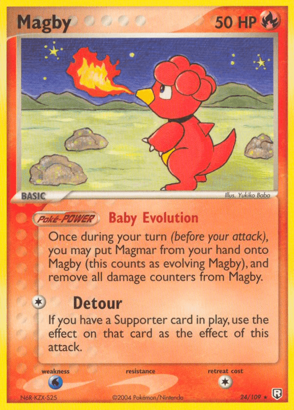 Magby (24/109) [EX: Team Rocket Returns] (Online Only)