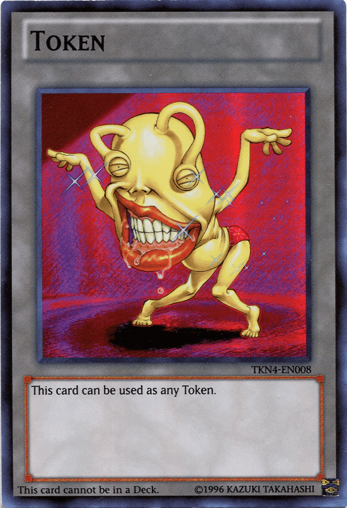 Ojama Token (Yellow) [TKN4-EN008] Super Rare (ONLINE ORDER ONLY)